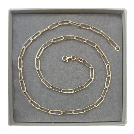 NASZYJNIK SREBRNY SPINACZ ŁAŃCUCH SREBRO 925